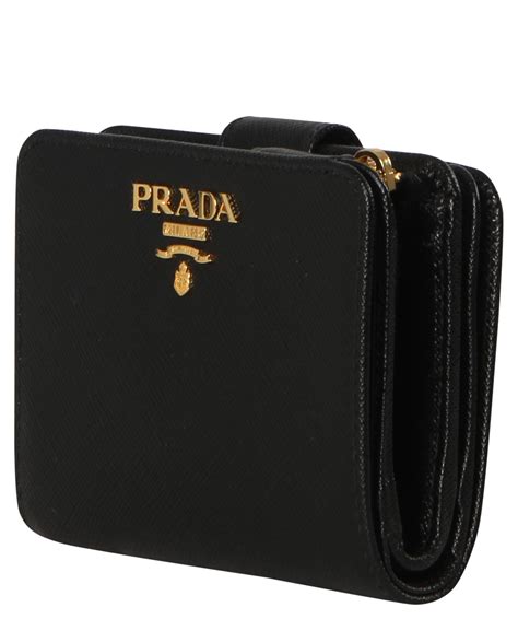 prada geldbeutel damen schwarz|prada kartenetuis damen.